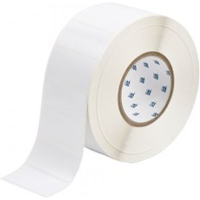 Brady THT-7-423-3 Etichetta poliestere lucido bianco (69,85 x 31,75 mm)