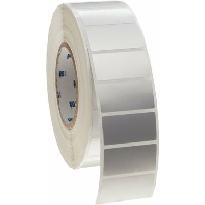 Brady THT-17-434-3 Etichetta poliestere lucido metallizzato (50,8 x 25,4 mm)