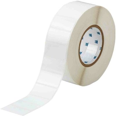 Brady THT-17-483-3 Etichetta poliestere lucido bianco (50,8 x 25,4 mm)