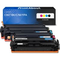 Toner compatibile Canon C067 BK/C/M/YPA - 4 colori Multipack