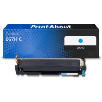 Toner compatibile Canon 067H C - Ciano Alta capacità