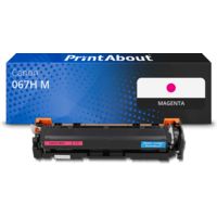 Toner compatibile Canon 067H M - Magenta Alta capacità