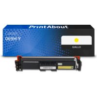 Toner compatibile Canon 069H Y - Giallo Alta capacità