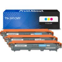 Toner compatibile Brother TN-241CMY - 3 colori Multipack