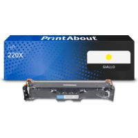 Toner compatibile HP 220X (W2202X) - Giallo Alta capacità