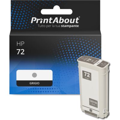 Cartuccia compatibile HP 72 (C9374A) - Grigio