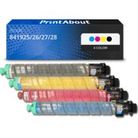 Toner compatibile Ricoh 841925/26/27/28 (MP C2503) - 4 colori Alta capacità Multipack