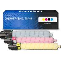 Toner compatibile Xerox 006R01746/47/48/49 - 4 colori Multipack