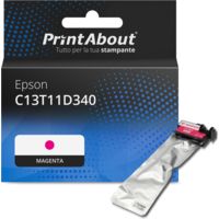 Cartuccia compatibile Epson C13T11D340 - Magenta Alta capacità