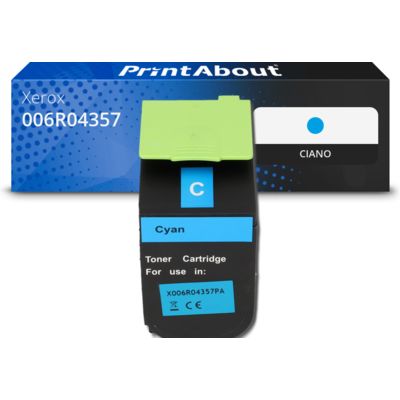 Toner compatibile Xerox 006R04357 - Ciano