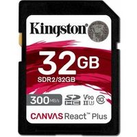 Scheda SD Kingston Canvas React Plus SDHC 32GB
