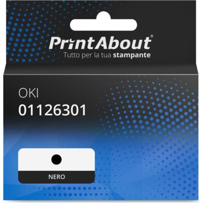 Prodotto compatibile OKI 01126301 - Nero