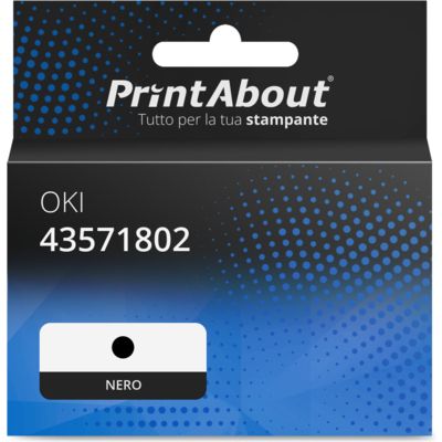 Prodotto compatibile OKI 43571802 - Nero