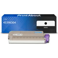 Toner compatibile OKI 45396304 - Nero