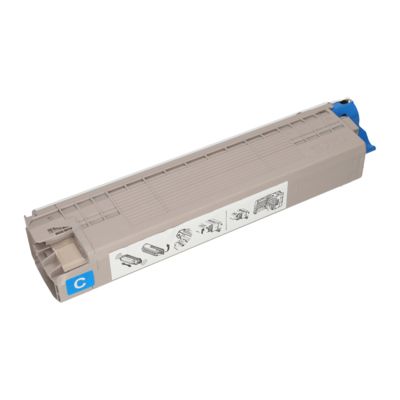 Toner compatibile OKI 46471103 - Ciano