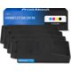 Toner compatibile OKI 09006127/28/29/30 - 4 colori Multipack