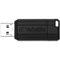 Chiave USB 2.0 Verbatim Pinstripe 8GB nera