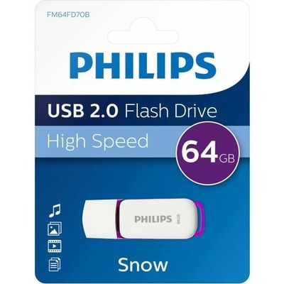 Chiave USB Philips USB 2.0 Snow 64GB