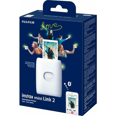 Fujifilm Instax Mini Link 2 Bianco Stampante tascabile