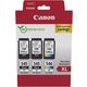 Canon PG-545XL + PG-545XL + CL-546XL Cartuccia Alta Capacità Multipack