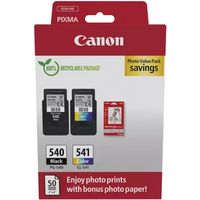 Cartuccia stampante Canon PG-540 + CL 541 photo value pack - Nero + 3 colori Multipack