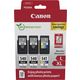 Cartuccia stampante Canon PG-540L + PG-540L + CL 541XL photo value pack - Nero + 3 colori Multipack