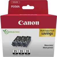 Cartuccia stampante Canon PGI-35 triple pack - Nero Multipack