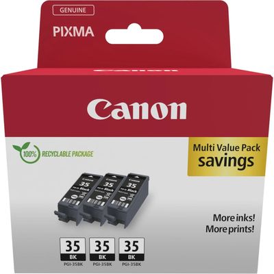 Cartuccia stampante Canon PGI-35 triple pack - Nero Multipack