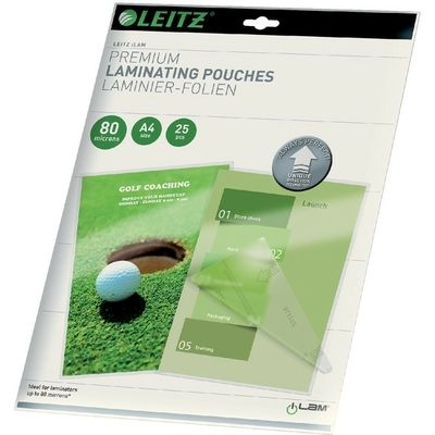 Busta per plastificazione Leitz A4 (ILAM 74790000) - 2 x 80 micron