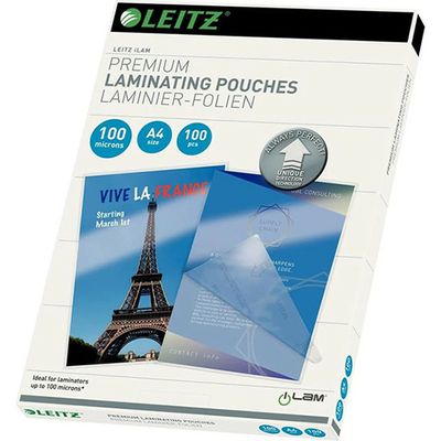 Busta per plastificazione Leitz A4 (ILAM 74800000) - 100 micron