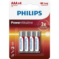 Alimentazione Alcalina LR03 Micro AAA 4 pezzi