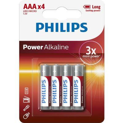 Alimentazione Alcalina LR03 Micro AAA 4 pezzi