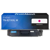 Toner compatibile Brother TN-821XXL M - Magenta Capacità extra-elevata
