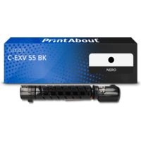 Toner compatibile Canon C-EXV 55 BK - Nero