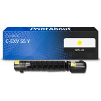 Toner compatibile Canon C-EXV 55 Y - Giallo