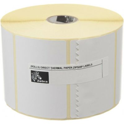 Etichetta Zebra 880239-076D (Z-Select 2000D) - Nero su bianco (102 mm x 76 mm) 12 rotoli