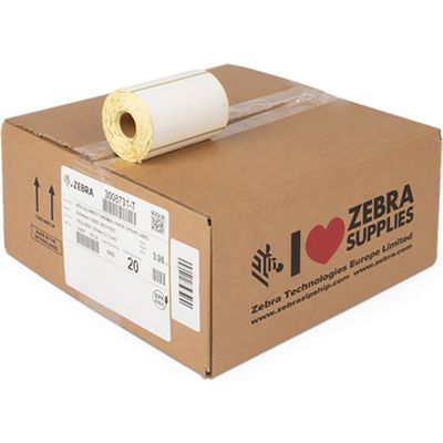 Etichetta Zebra 3008731-T (Z-Perform 1000D) - Nero su bianco (76,2 mm x 50,8 mm) 20 rotoli