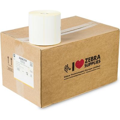 Etichetta Zebra 3006319 (Z-Select 2000T) - Nero su bianco (102 mm x 38 mm) 12 rotoli