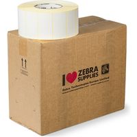 Etichetta Zebra 880018-038 - Nero su bianco (76 mm x 38 mm) 6 rotoli