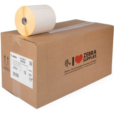 Etichetta Zebra 3012884-T (Z-Perform 1000D) - Nero su bianco (102 mm x 203 mm) 12 rotoli