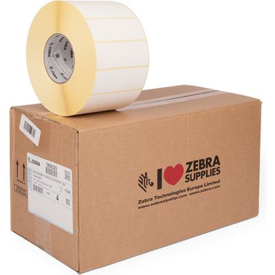 Etichetta Zebra 3006325 (Z-Select 2000T) - Nero su bianco (102 mm x 38 mm) 4 rotoli