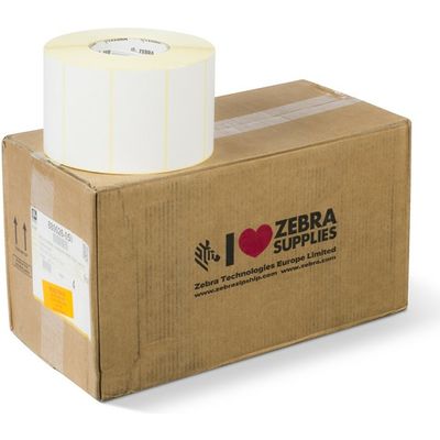 Etichetta Zebra 880026-050 - Nero su bianco (102 mm x 51 mm) 4 rotoli