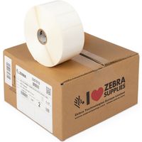Etichetta Zebra 3007810 - Nero su bianco (51 mm x 25 mm) 2 rotoli