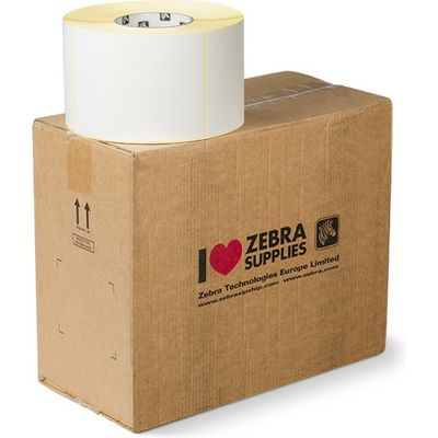 Etichetta Zebra 200957 - Nero su bianco (105 mm x 148 mm) 4 rotoli