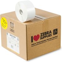 Etichetta Zebra 880247-025D (Z-Ultimate 3000T) - Nero su bianco (51 mm x 25 mm) 12 rotoli