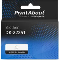 Casa Brother DK-22251 Nero e Rosso su Bianco (62 mm)