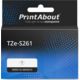 Nastro compatibile Brother TZe-S261 - Nero su bianco (36 mm)