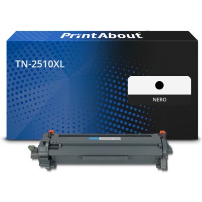 Toner compatibile Brother TN-2510XL - Nero Alta capacità