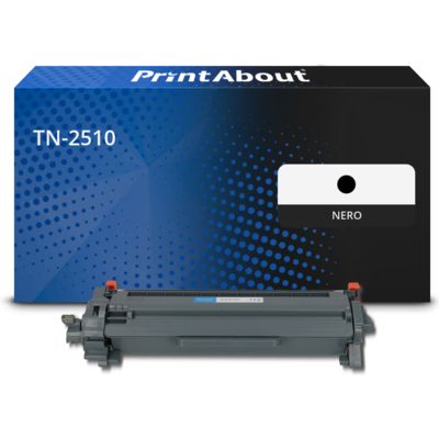Toner compatibile Brother TN-2510 - Nero Capacità normale