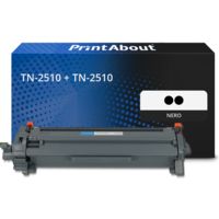 Toner compatibile Brother TN-2510 + TN-2510 - Nero Multipack